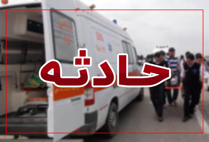  مصدومیت ۱۷ نفر در حادثه واژگونی مینی‌بوس 
