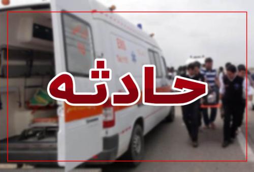 مصدومیت ۱۷ نفر در حادثه واژگونی مینی‌بوس 