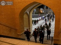 عکس/صحن حضرت زهرا(س)در آستانه اربعین