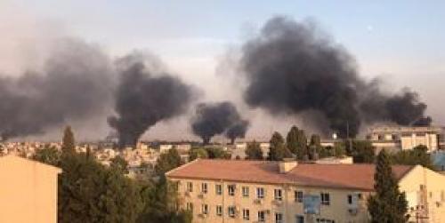  ارتش ترکیه شهر کوبانی را بمباران کرد