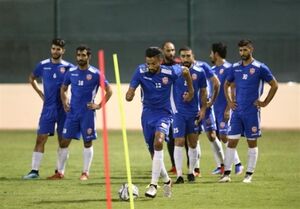  یک بازیکن مصدوم بحرین مقابل ایران