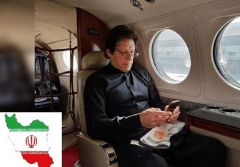  عمران خان عازم تهران شد 