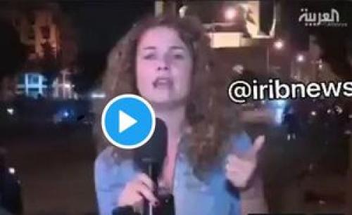 فیلم/اقدام شهروند لبنانی در مقابل فتنه‌انگیزی العربیه