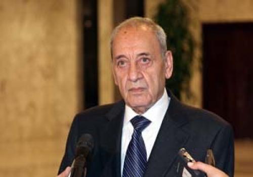  رئیس پارلمان لبنان: تغییر در دولت مطرح نیست 