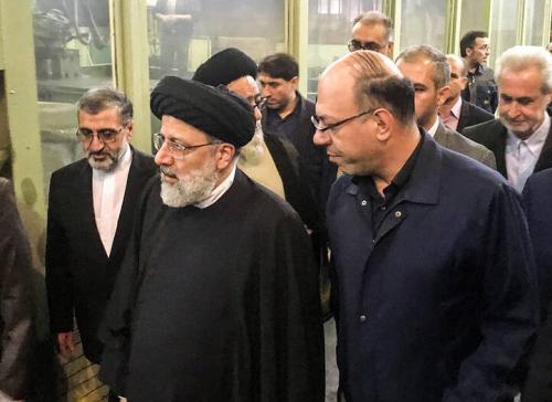  عکس/ بازدید رئیسی از کارخانه ماشین‌سازی تبریز