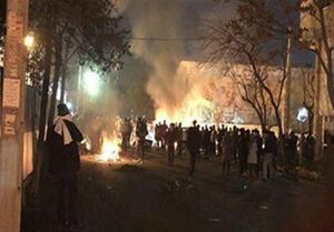 حمایت رسمی مقامات آمریکا از آشوبگران 