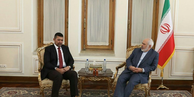 دیدار فرستاده ویژه ماهاتیر محمد با ظریف