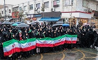 راهپیمایی مردم زنجان علیه«اغتشاشگران»