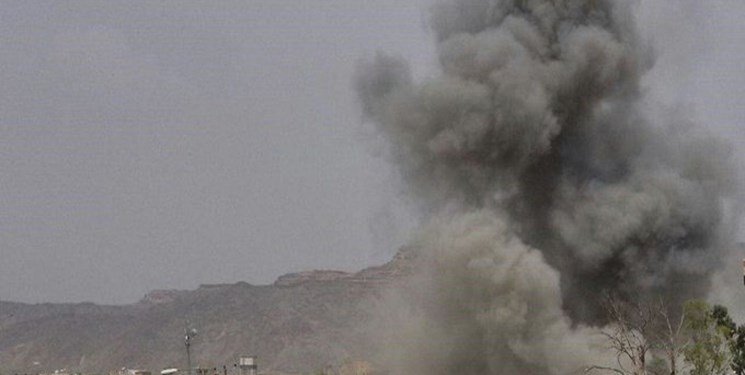 حمله ائتلاف سعودی به بازاری در شمال یمن