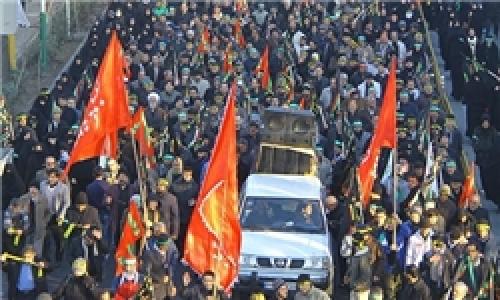 آغاز مراسم پیاده‌روی اربعین از میدان امام حسین(ع) تا نگین ری