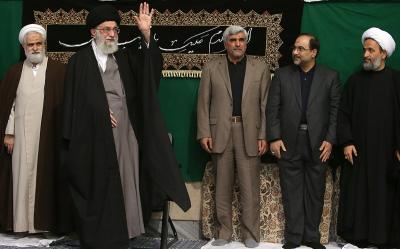 عزاداری هیئت‌های دانشجویی در حضور رهبر معظم انقلاب در اربعین حسینی