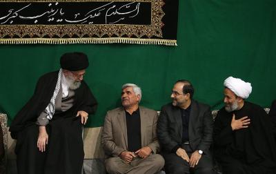 عزاداری هیئت‌های دانشجویی در حضور رهبر معظم انقلاب در اربعین حسینی