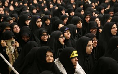 عزاداری هیئت‌های دانشجویی در حضور رهبر معظم انقلاب در اربعین حسینی