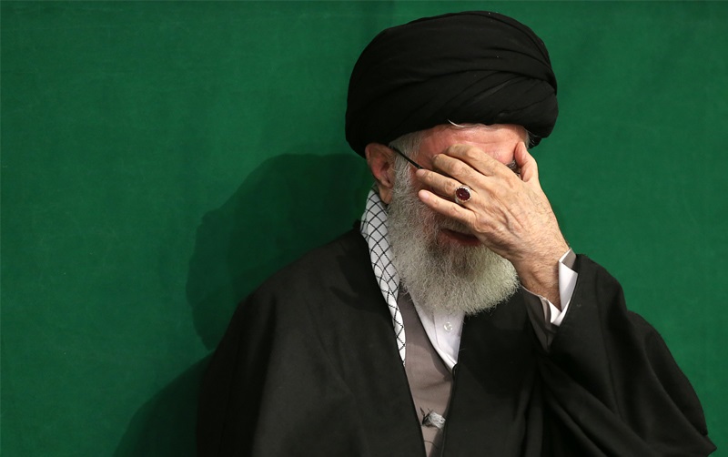 عزاداری هیئت‌های دانشجویی در حضور رهبر معظم انقلاب در اربعین حسینی