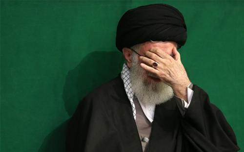 عزاداری هیئت‌های دانشجویی در حضور رهبر معظم انقلاب در اربعین حسینی