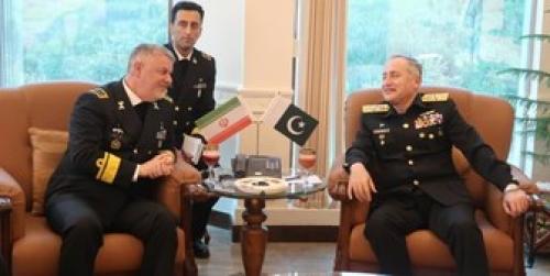 دیدارفرماندهان نیروی دریایی ایران و پاکستان 