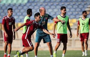 حمایت کالدرون از بازیکنان پرسپولیس +عکس