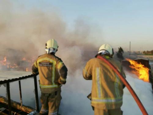 حریق خونبار انبار پوشاک در دهلی