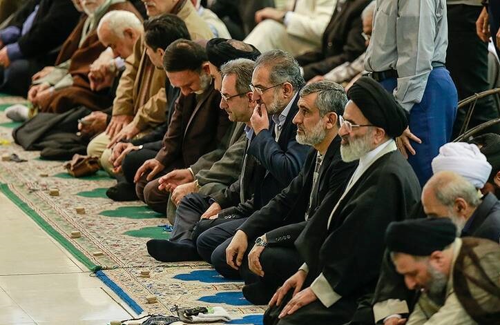 عکس/ سردار حاجی زاده در نماز جمعه امروز تهران