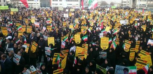 برگزاری راهپیمایی روز بصیرت و میثاق امت با ولایت در مشهد 