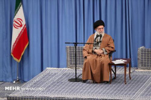 فیلم/ پاسخ محکم رهبر انقلاب به تهدید ترامپ