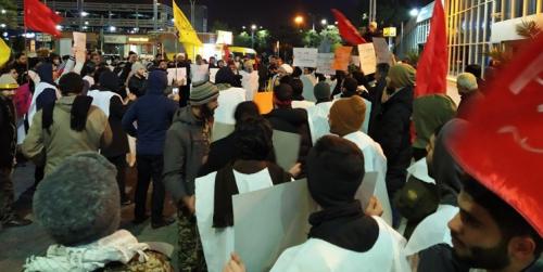 تحصن دانشجویان درفرودگاه مهرآبادبه شب سوم رسید