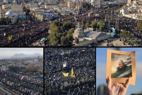شهر انقلاب میزبان فرماندهان مقاومت/«حاج قاسم» به زیارت کریمه اهل بیت (س) رفت/  ییکر سپهبد قهرمان در مسیر جمکران   +عکس وفیلم