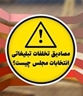 مصادیق تخلفات انتخاباتِ مجلس چیست؟ 
