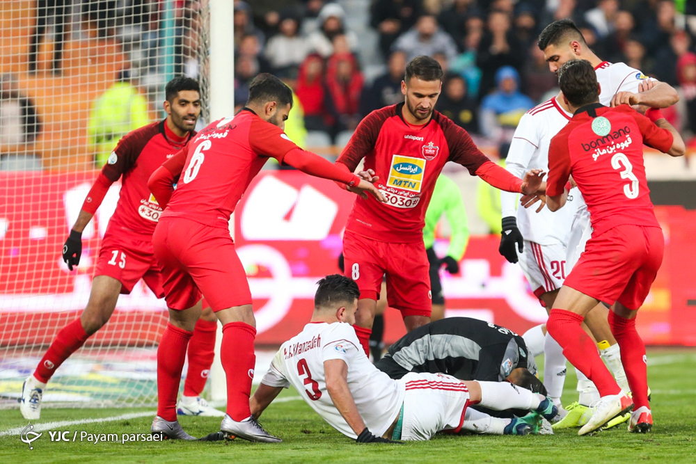 ستاره‌های پرسپولیس مقابل سپاهان بازی می‌کنند 