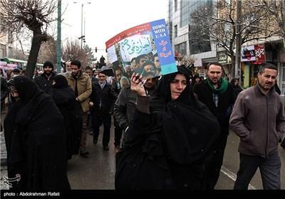 راهپیمایی نمازگزاران در محکومیت کشتار شعیان نیجریه - مشهد،اردبیل،همدان،تبریز
