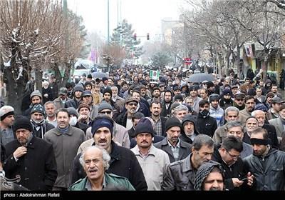 راهپیمایی نمازگزاران در محکومیت کشتار شعیان نیجریه - مشهد،اردبیل،همدان،تبریز