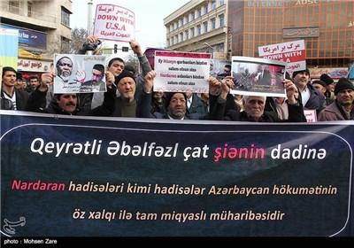 راهپیمایی نمازگزاران در محکومیت کشتار شعیان نیجریه - مشهد،اردبیل،همدان،تبریز