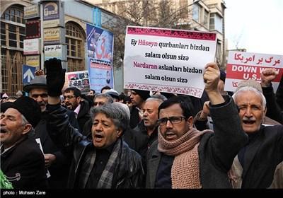 راهپیمایی نمازگزاران در محکومیت کشتار شعیان نیجریه - مشهد،اردبیل،همدان،تبریز