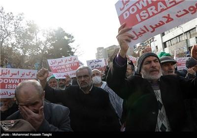راهپیمایی نمازگزاران در محکومیت کشتار شعیان نیجریه - مشهد،اردبیل،همدان،تبریز
