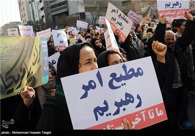 راهپیمایی نمازگزاران در محکومیت کشتار شعیان نیجریه - مشهد،اردبیل،همدان،تبریز
