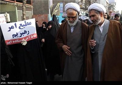 راهپیمایی نمازگزاران در محکومیت کشتار شعیان نیجریه - مشهد،اردبیل،همدان،تبریز