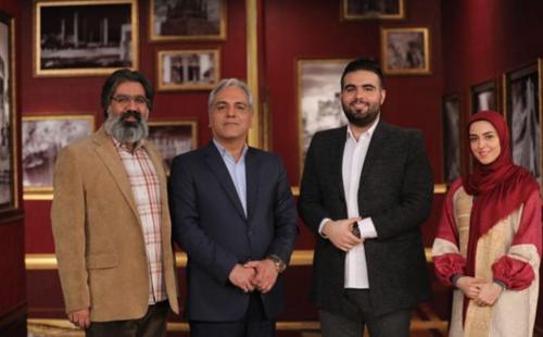 وقتی مهران مدیری از دستمزد خانم ورزشکار تعجب می‌کند/ مصاحبه‌ای اتفاقی که منجر به ازدواج شد!
