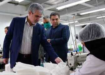  راه‌اندازی جهادی دو سایت تولید ماسک بهداشتی در سایپا 
