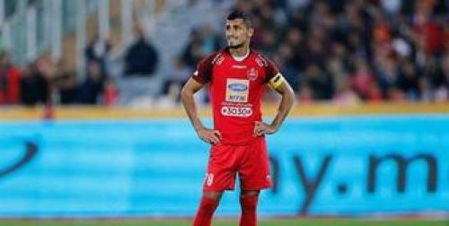  تمرینات مهاجم گلزن در سکوت و دور از پرسپولیس 
