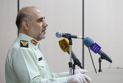 عکس/قدردانی رییس پلیس تهران ازکادر درمانی