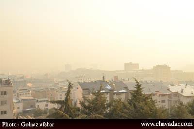 کهف الشهدا و آلودگی هوای تهران