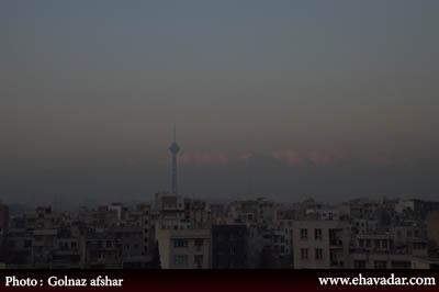 کهف الشهدا و آلودگی هوای تهران