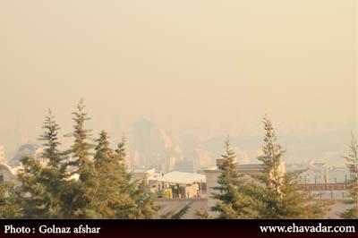 کهف الشهدا و آلودگی هوای تهران