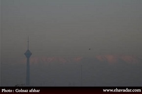 کهف الشهدا و آلودگی هوای تهران
