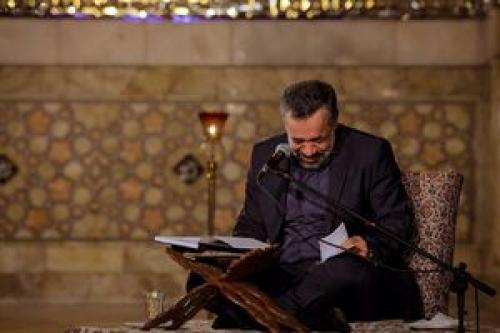 فیلم/ مداحی حاج محمود کریمی در وصف این روزها