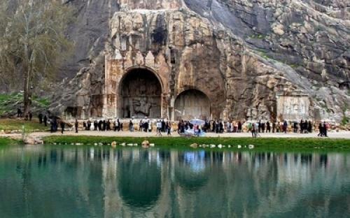 بازشدن مجموعه تاریخی طاق بستان پس از دو ماه تعطیلی 