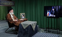 ارتباط تصویری دانشجویان با رهبر انقلاب 