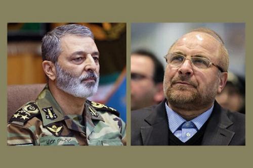 آرزوی فرمانده کل ارتش برای قالیباف