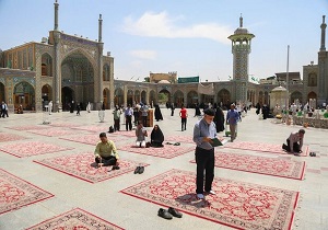  اجتماعات مذهبی در حرم بانوی کرامت برگزار نمی‌شود
