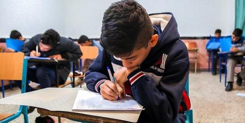 درخواست زالی برای امتحانات پایه نهم